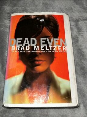Dead Even by Brad Meltzer, Hardcover, 1998, *Worn Dust Jacket*
